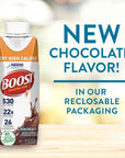 Boost Very High Calorie Chocolate Nutritional Drink  22g Protein 530 Nutrient Rich Calories 8 Fl Oz Pack of 24