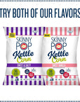 SkinnyPop Sweet  Salty Kettle Popcorn Gluten Free NonGMO Healthy Popcorn Snacks Skinny Pop 53 Oz Grocery Size Bags Pack of 12