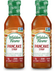 Walden Farms Pancake Syrup 12 oz Pack of 2 Sweet Syrup  Near Zero Fat Sugar and Calorie  For Pancakes Waffles French Toast Ice Cream Desserts Snacks Appetizers and Many More