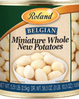 Roland Foods Miniature Whole New Belgian Potatoes 551 Pound Can Pack of 2