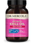 Dr. Mercola, Antarctic Krill Oil for Women with Evening Primrose Oil - 30 Servings (90 Capsules)