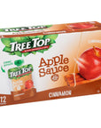 Tree Top Applesauce Pouches 32 Ounce Pack of 12 Cinnamon