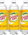 Canada Dry Tonic Water 338 Oz Pack of 3 with Bay Area Marketplace Napkins