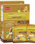 Pocas Ginger Honey Crystals Tea - 20 Bags (Pack of 2)