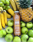 AllWellO Organic Cold Pressed Juice Drinks with Real Fruits and Vegetables Gluten Free NonGMO Healthy Juices No Preservatives No Sugar Added Tropical Escape 6 Pack