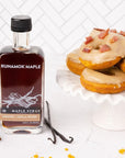 Runamok Maple CinnamonVanilla Infused Maple Syrup  Authentic  Real Vermont Maple Syrup  Gluten Free  Natural Sweetener  Breakfast Coffee Pancakes Maple Syrup  845 Fl Oz 250mL