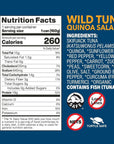 Wild Planet ReadyToEat Wild Tuna Quinoa Salad With Organic Sweetcorn Zucchini  Peas Tuna Salad 56oz Pack Of 4