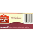 Hamburger Helper Betty Crocker Hamburger Helper  Classic Stroganoff  56 oz