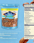 Blue Diamond Almonds Low Sodium Lightly Salted Snack Nuts, 40 Oz Resealable Bag (Pack of 1)