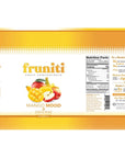 Fruniti Mango Smoothie Mix  Immunity  Antioxidants  No Sugar Added  Vitamin C Zinc  Echinacea  Pineapple Apple Banana Mango Purée  Makes 24 Smoothies