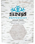 Peppermint KETO Xylitol Candy Chips  SNØ 1LB Bag  SugarFree Candy With Only 2 Ingredients  Low Carbs DiabeticFriendly NonGMO Vegan GF  Kosher  Purest candy in the world