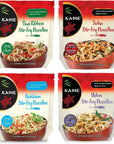 KAME Noodle Combo Pack  Udon Soba Hokkien and Thai Ribbon StirFry Noodles  Authentic Japanese and Asian Flavors  Versatile WheatBased Noodles for StirFries Salads Soups and More