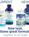 Nordic Naturals Arctic Cod Liver Oil, Orange - 16 oz - 1060 mg Total Omega-3s with EPA & DHA - Heart & Brain Health, Healthy Immunity, Overall Wellness - Non-GMO - 96 Servings