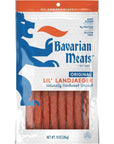 Bavarian Meats Lil' Landjaeger German Style Smoked Sausage Snack Sticks, 10 Ounce