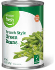 Amazon Fresh Brand Canned French Style Green Beans 145 Oz