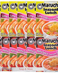 Maruchan Ramen Instant Cup Noodles 12 Count  6 Hot  Spicy Shrimp Flavor  6 Lime Chili Shrimp Flavor LunchDinner Variety 2 Flavors