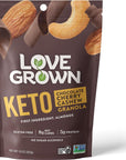 Love Grown Chocolate Cherry Cashew Keto Granola, 10 oz