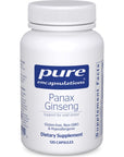 Pure Encapsulations Panax Ginseng | Hypoallergenic Supplement Helps The Body Adapt to Occasional Physical Stress* | 120 Capsules