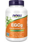 NOW Supplements, EGCg Green Tea Extract ,Dietary,400 mg, Free Radical Scavenger*, 180 Veg Capsules