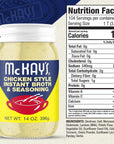 Mc Kay's Chicken and Beef Flavored Powdered Soup Seasoning, Gluten Free Instant Broth, Bullion Cubes Substitute, Est. 1945 (Original Chicken, 1 Pack)