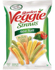 Sensible Portions Garden Veggie Straws, Sea Salt, 120 gm