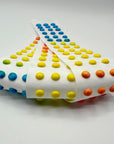 Candy Buttons Strips Rainbow Buttons on Paper Approximately 25 Strips of Fruit Flavor Vintage Dots Candies Pastel Rainbow Candy Buttons on Paper Strips in Bulk