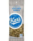 Kars Nuts Roasted  Salted Sunflower Kernels 25 oz Individual Snack Packs  Bulk Pack of 36 GlutenFree Snacks