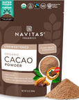 Navitas Organics Organic Cacao Powder, Non-GMO, Fair Trade, Gluten-Free, 24 Ounce