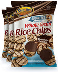 Shibolim Sugar Free Gluten Free Chocolate Covered Rice Cakes 3 Pack Dairy Free Whole Grain Kosher for Passover Kitniot