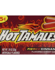 Hot Tamales24ctIndividual Mini Boxes Hot Cinnamon FlavorNet Wt 1872oz