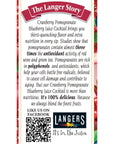 Langers Juice Cocktail Cranberry Pomegranate Blueberry 64 Ounce Pack of 8