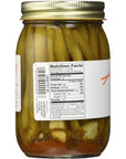 Ricks Picks Mean Beans Spicy Green Bean Pickles 15 oz