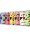 Culture Pop Soda Sparkling Probiotic  40 Calories per can Vegan NonGMO  Variety Sampler Pack  12 Fl Oz Cans Pack of 7