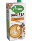 Pacific Foods Barista Series Original Almond Milk Plant Based Milk 32 oz Carton