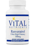 Vital Nutrients Resveratrol - 60 Capsules