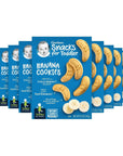 Gerber Snacks for Baby Banana Cookies, 5 Ounce (Pack of 12)