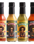 Gringo Bandito Hot Sauce Classic Variety Pack, 5 Fl Oz (Pack of 4)