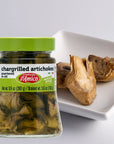 Chargrilled Artichokes Quartered in Oil Grilled Naples Style 99oz 280g NONGMO Fratelli DAmico Product of Italy