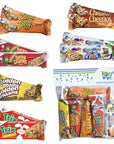 Breakfast Cereal Bars Variety Pack  12 Cereal Treat Bars  Individually Wrapped Granola Bars  Cheerios Lucky Charms Cinnamon Toast Crunch Golden Grahams Peanut Butter Puffs Trix Snack Bar Treats