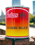 Yoders Canned Hamburger Ground Beef Case 12 Cans