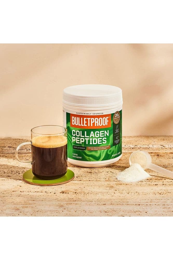 Bulletproof Unflavored Collagen Protein Powder, 17.6 Ounces, Grass-Fed Collagen Peptides and Amino Acids for Healthy Skin, Bones and Joints