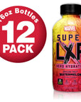 AriZona x Marvel Super LXR Hero Hydration  Dragon Fruit Watermelon  16oz Pack of 12  Low Sugar Sports Drink Perfect for Athletes  Thirst Quencher