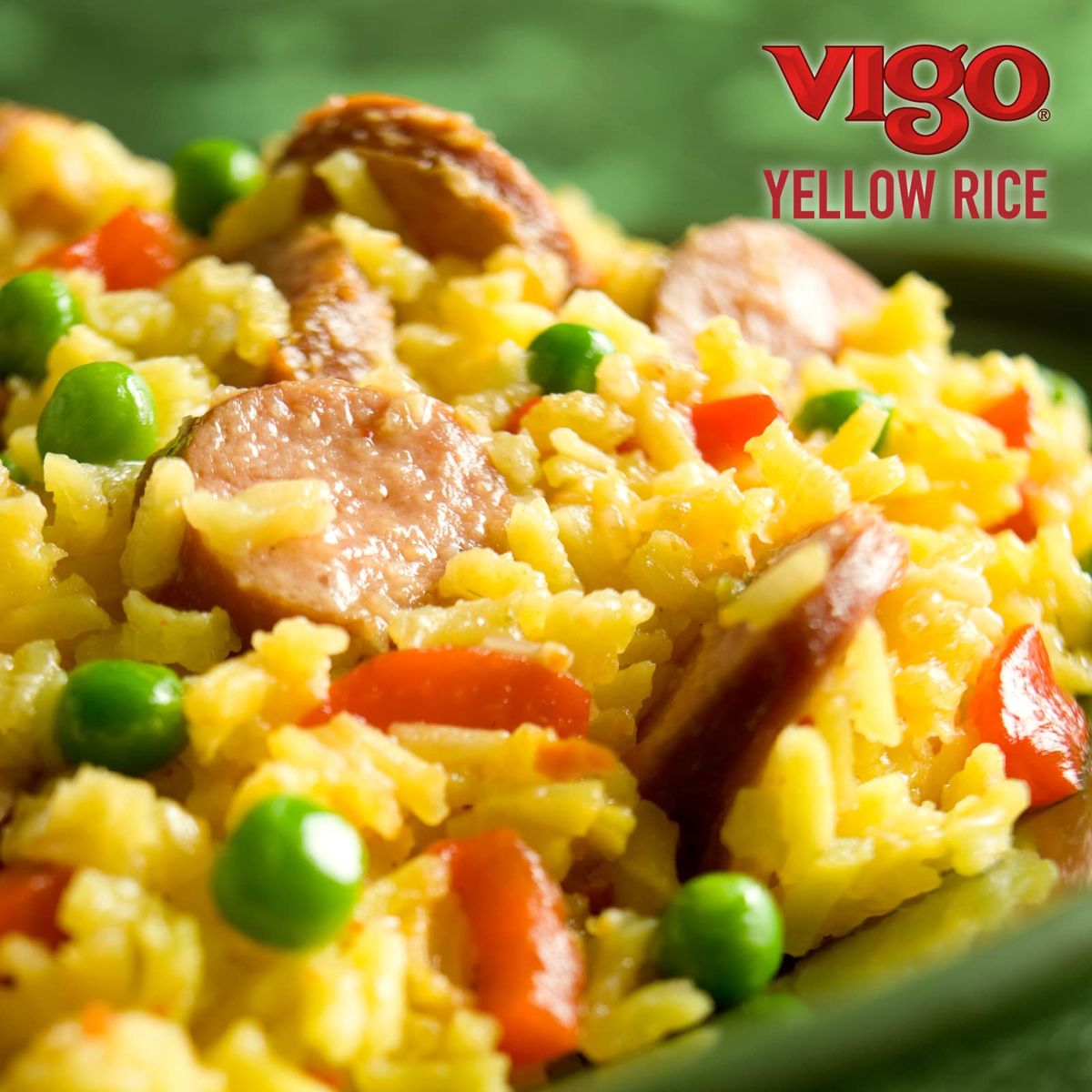 Vigo Authentic Saffron Yellow Rice Low Fat 2lb Pack of 1