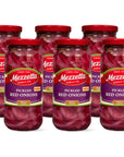 Mezzetta Pickled Red Onions  Gluten Free  16 Fluid Ounce Jar Pack of 6