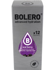 BOLERO  Acai Berry Flavored Sugar Free and Low Calorie Powdered Drink Mix Makes 12 Gallon for Strong Flavor or 1 Gallon for Mild Flavor 12 Large Sachets  Europes Favorite Drink Mix