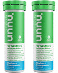 Nuun Vitamins: Blueberry Pomegranate Hydration Supplement (2 Tubes of 12 Tabs)2