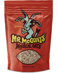 Mr McGOATS Magical Oats  100 Natural Gourmet ThickCut Rolled Oats NonGMO Gluten Free Low Sodium  Low In Saturated Fat  13 oz 1 Pack