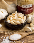 Bylers Relish House Pickled Garlic 16 fl oz 1 Pint Glass Jar