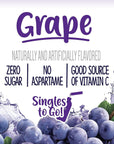 Welchs Grape Singles To Go Drink Mix 045 OZ 6 CT Pack of 4