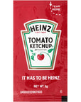 Heinz Ketchup, Single Serve Condiment Packets, 50 Count with By The Cup Spatula Knife